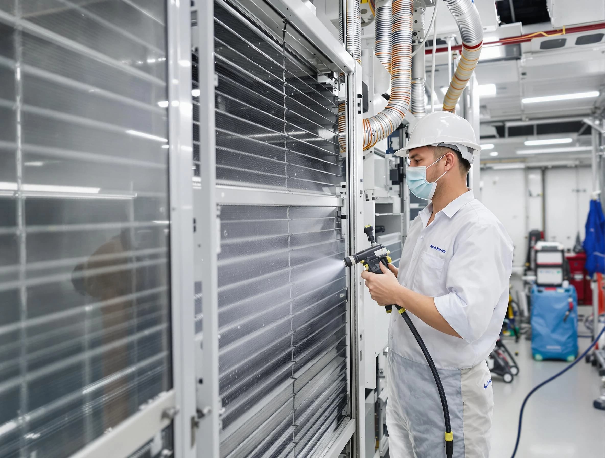 Professional AC coil cleaning by Norcross Air Duct Cleaning in Norcross