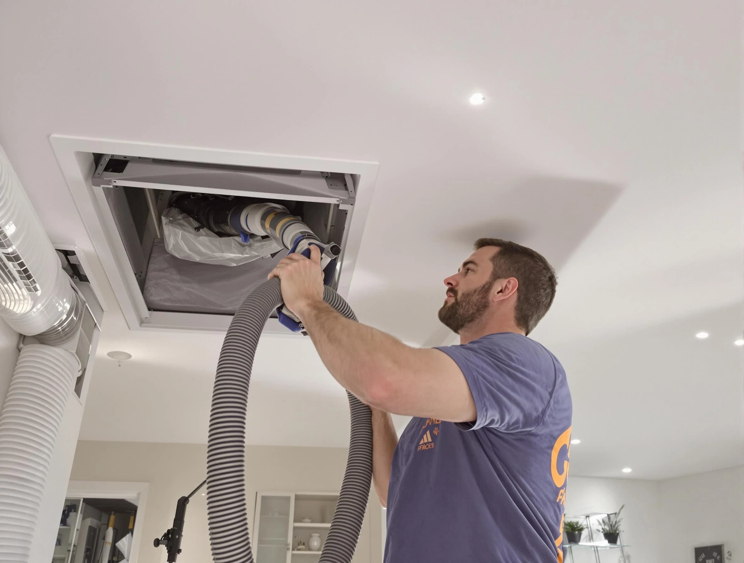 Precision indoor duct cleaning by Norcross Air Duct Cleaning in Norcross